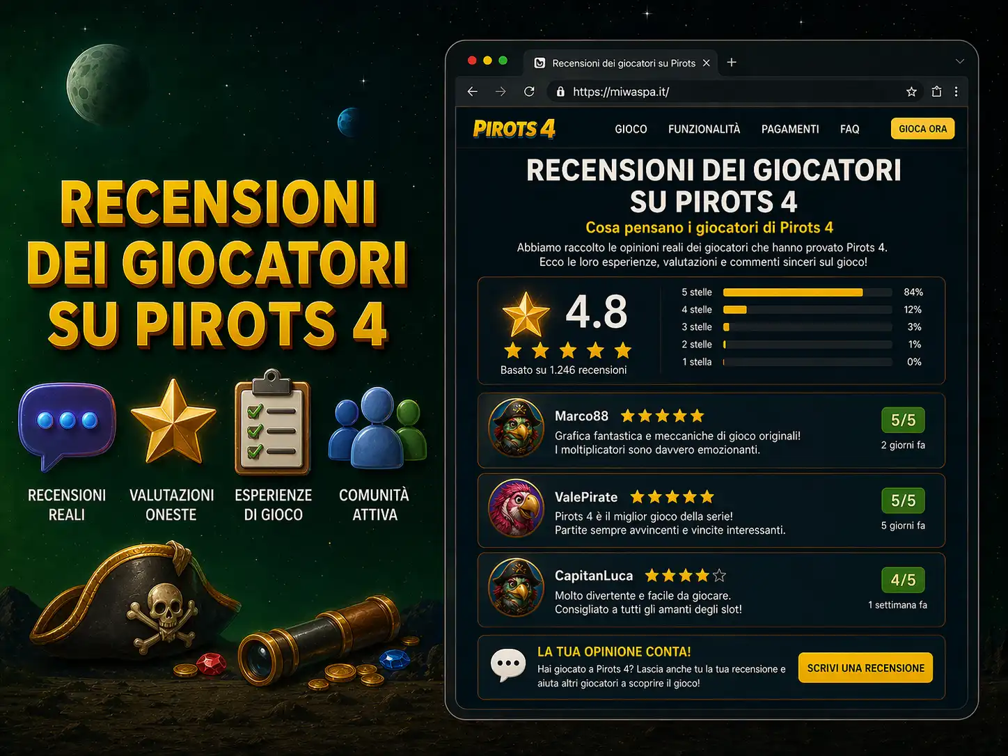 Cosa segnalano più spesso gli utenti