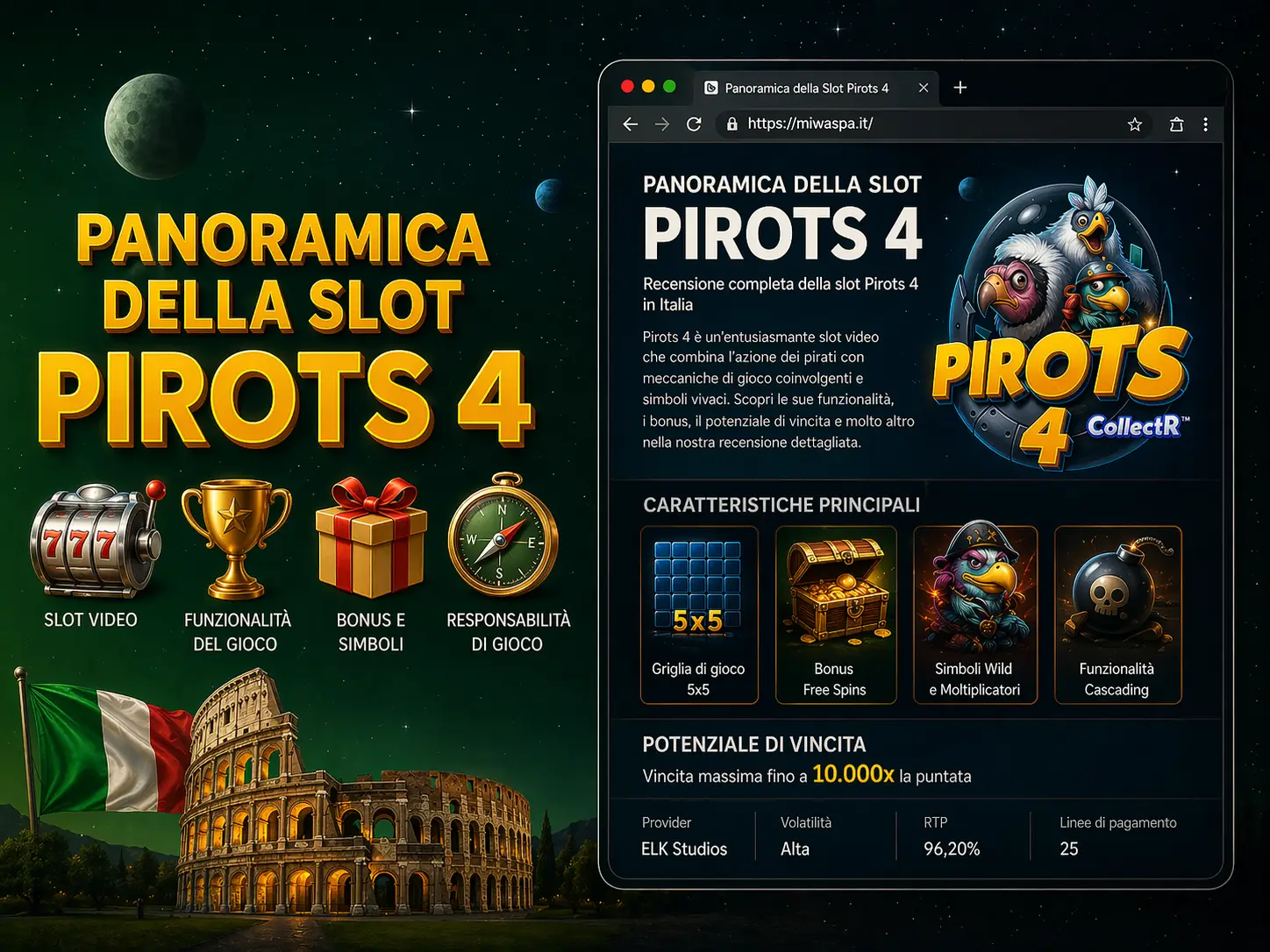 Breve Panoramica Della Slot Pirots 4